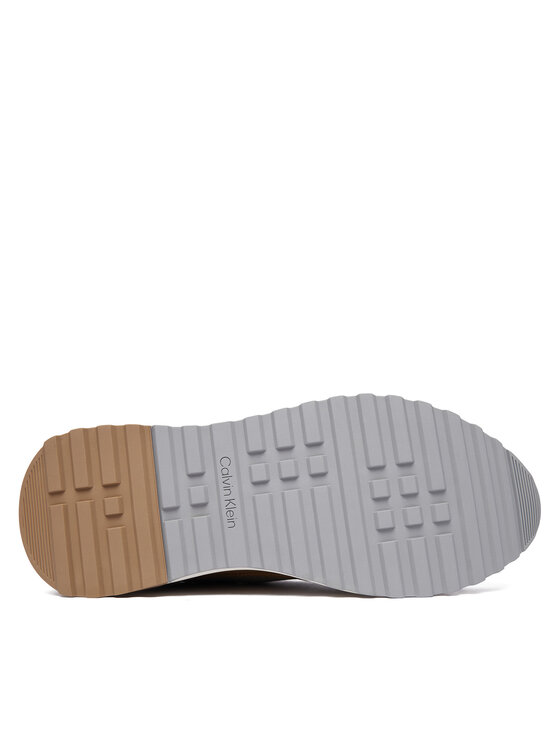 Calvin Klein Laisvalaikio batai Calvin Klein City Runner Laceup Ny-Rec Su HM0HM02215 Smėlio
