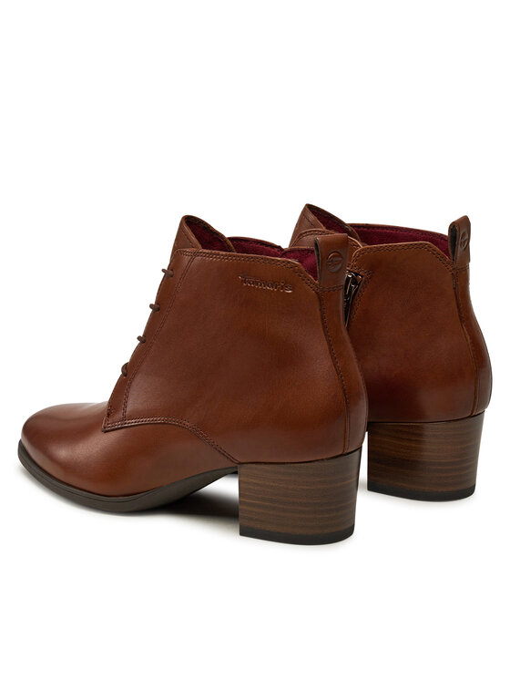 Tamaris Kotníková obuv Tamaris 1-25131-43 Hnědá