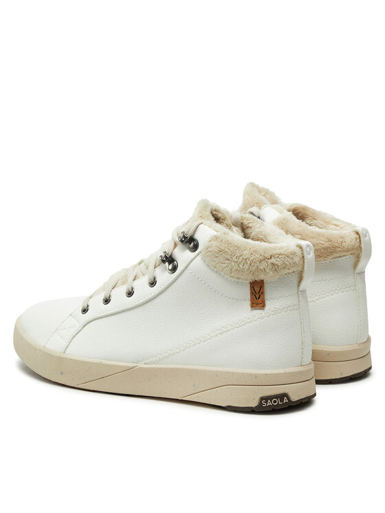 Saola Sneakersy Saola Bergen warm SAO5110 Biela