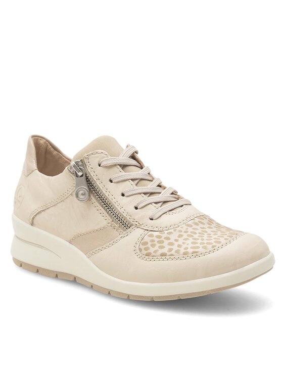 Rieker Sneakersy Rieker L4821-60 Écru