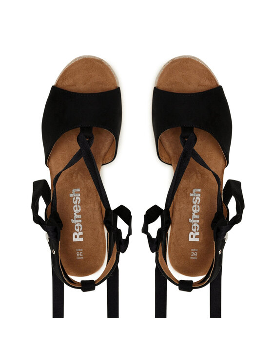 Refresh Espadrile Refresh 79808 Negru