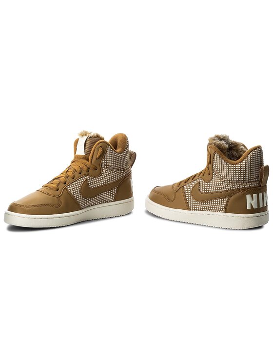 Nike Снікерcи Nike Court Borough Mid Se 916793 700 Коричневий