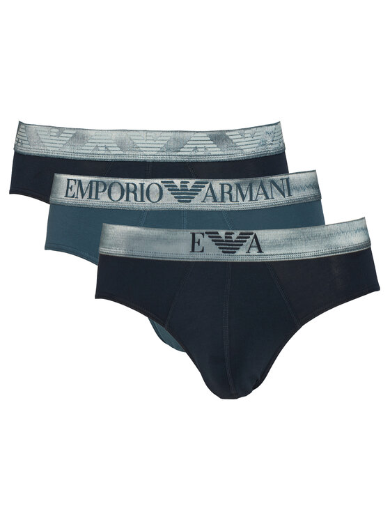 Emporio Armani Underwear Emporio Armani Underwear Conjunto de slips EM000258 AF18886 MB396 Azul marino