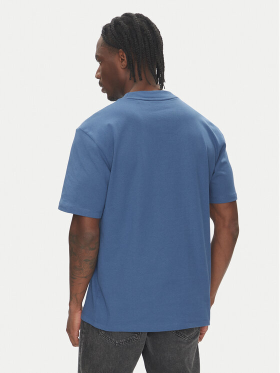 HUGO HUGO T-shirt Dapolino 50488330 Blu Relaxed Fit