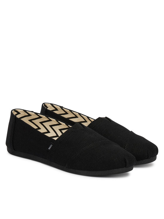 Toms Туфлі Toms Alpargata Classic 10020784 Чорний