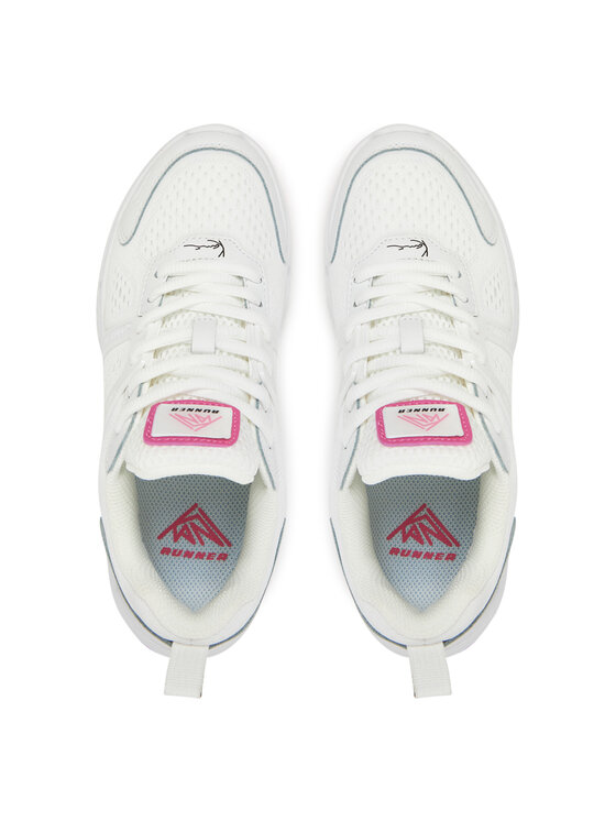 Karl Kani Снікерcи Karl Kani Kani Runner PD00002642 Білий