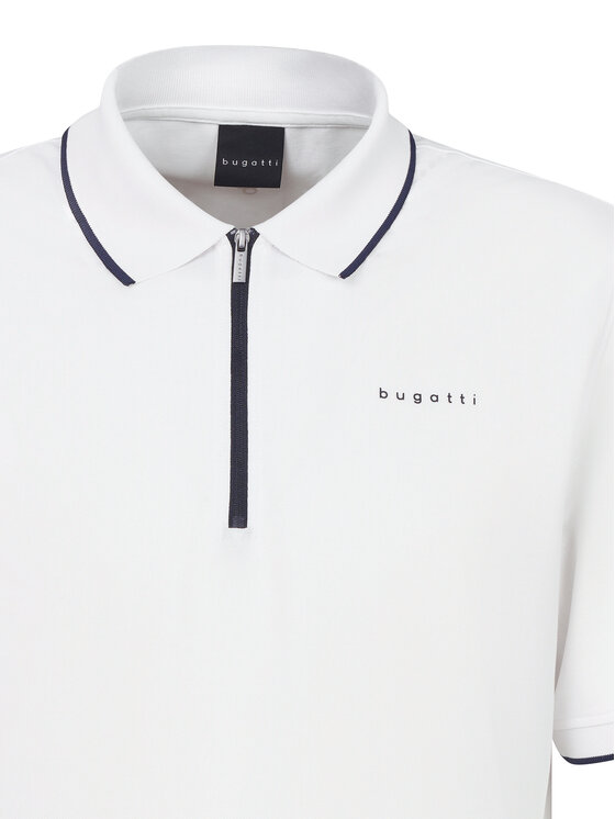 Bugatti Bugatti Polo 8150-75033C Blanco Regular Fit