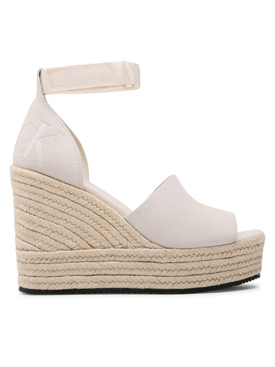 Calvin Klein Jeans Espadrilles Calvin Klein Jeans Wedge Sandal Wide Su Con YW0YW00963 Balts