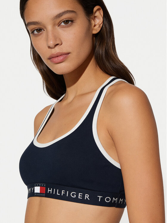 Tommy Hilfiger Tommy Hilfiger Top de sujetador UW0UW06270 Azul marino