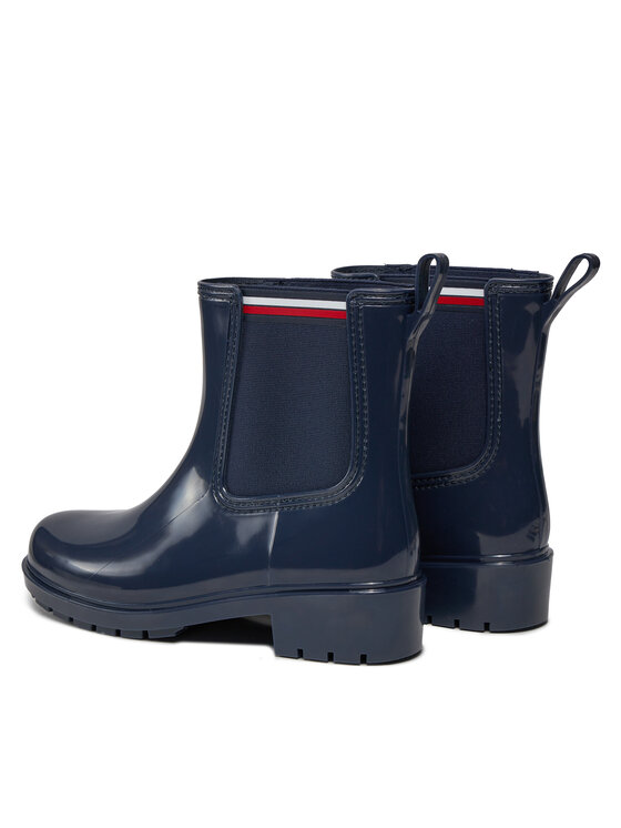 Tommy Hilfiger Gummistiefel Tommy Hilfiger Essential Corporate FW0FW07762 Dunkelblau