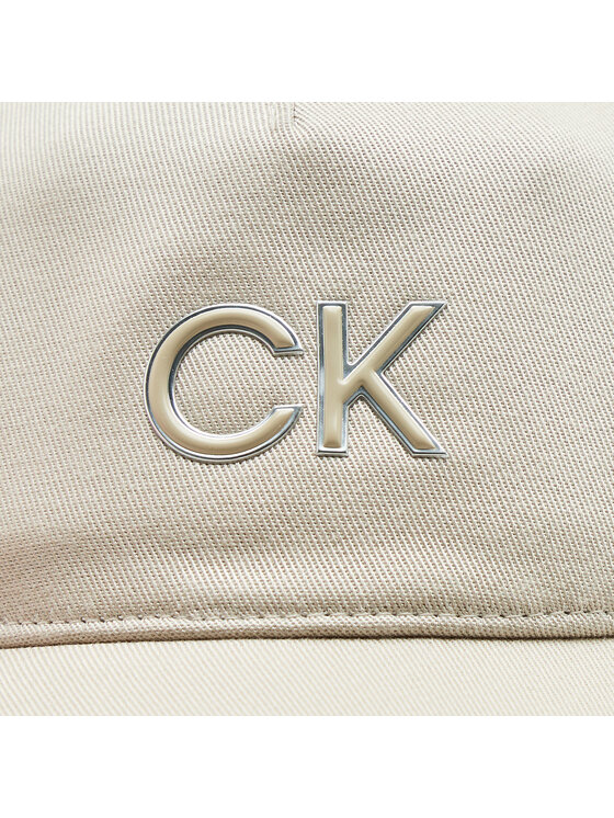 Calvin Klein Kepurė su snapeliu Calvin Klein K60K609712 Smėlio