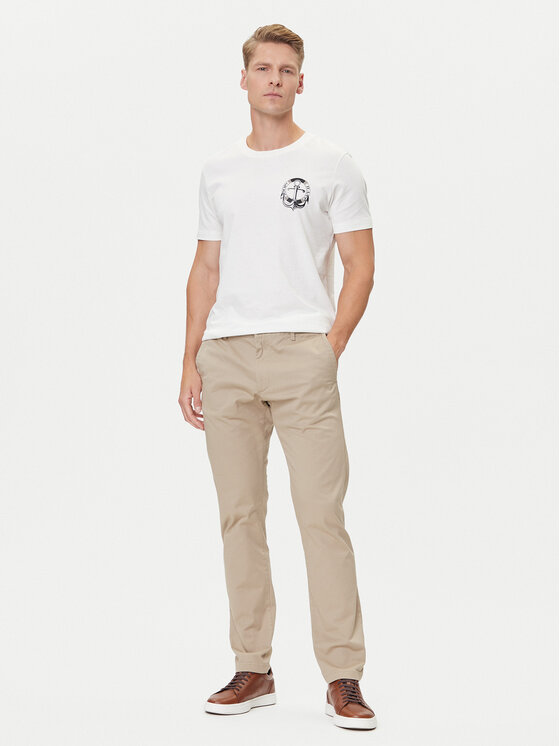 JOOP! Jeans JOOP! Jeans Camiseta 15 JJJ-28Alidor 30047014 Beis Modern Fit