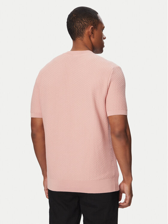 BOSS BOSS Футболка H-Nilton 50560468 Рожевий Regular Fit