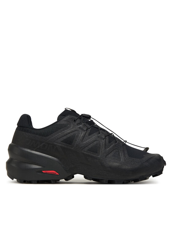 Salomon Взуття для бігу Salomon Speedcross 6 Wide L41744000 Чорний