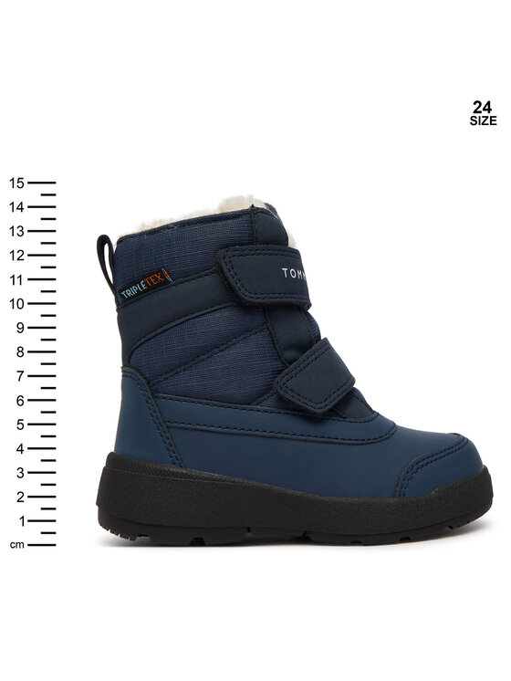 Tommy Hilfiger Śniegowce Tommy Hilfiger Niagara T1XD-35302-1973 M Granatowy