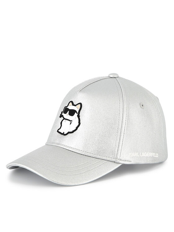 KARL LAGERFELD Baseball sapka KARL LAGERFELD Z30392 Szürke