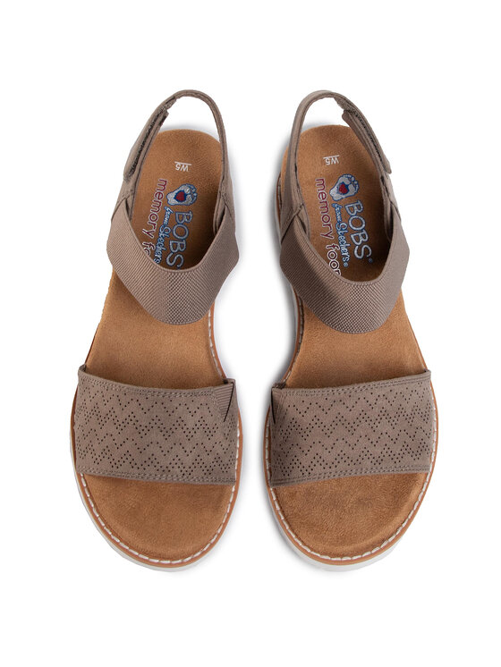 Skechers Σανδάλια Skechers BOBS Desert Kiss 31440/TPE Καφέ
