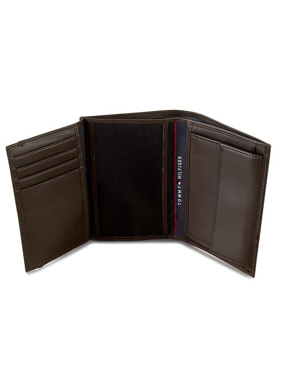 Tommy Hilfiger Портфейл Tommy Hilfiger Harry N/S Wallet W/ Coin Pocket AM0AM01260 Кафяв