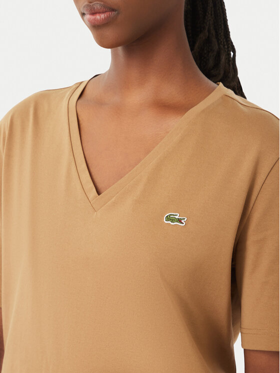 Lacoste Lacoste Camiseta TF7300 Marrón Regular Fit