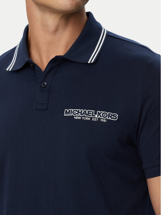 MICHAEL Michael Kors MICHAEL Michael Kors Polo CF6536S19P Azul marino Regular Fit