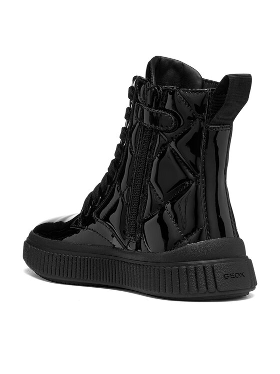 Geox Зимни обувки Geox J Laquinny Girl J66M3C 000HH C9999 S Черен