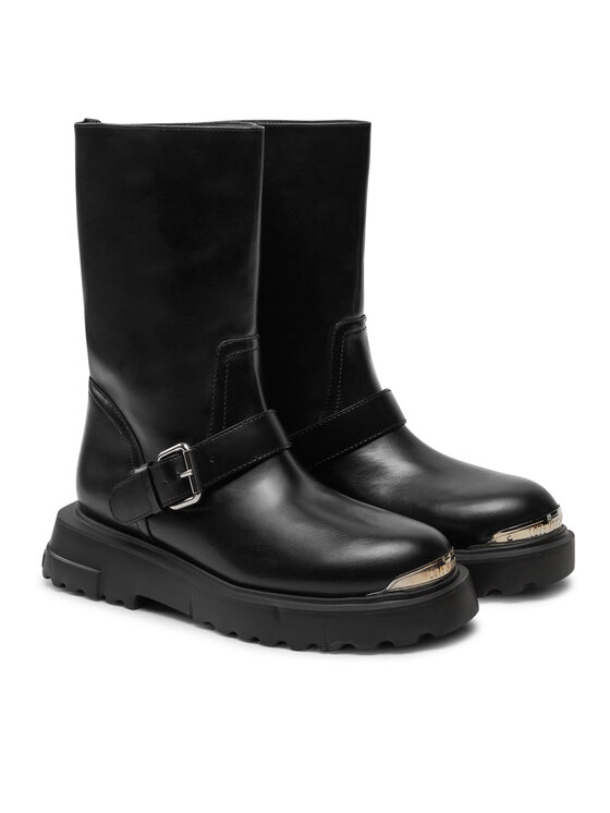 LOVE MOSCHINO Боти LOVE MOSCHINO JA24134G1LIA0000 Черен