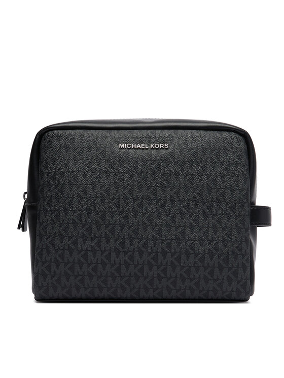 MICHAEL Michael Kors Несесер MICHAEL Michael Kors Hudson 33F6LHDN3B Черен