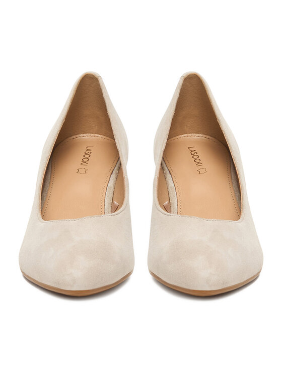 Lasocki Pantofi pumps Lasocki CEO-WB-UMI-01 Crem