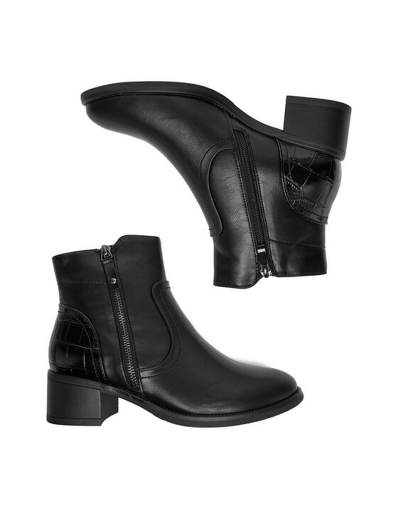 Clara Barson Členková obuv Clara Barson CEO-RE21E838-37 Čierna