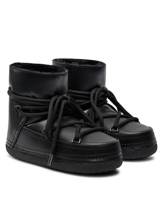 Inuikii Stivali da neve Inuikii Full Leather 75101-087 Nero