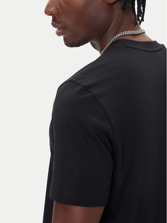 HUGO HUGO Camiseta Didug 50548557 Negro Regular Fit