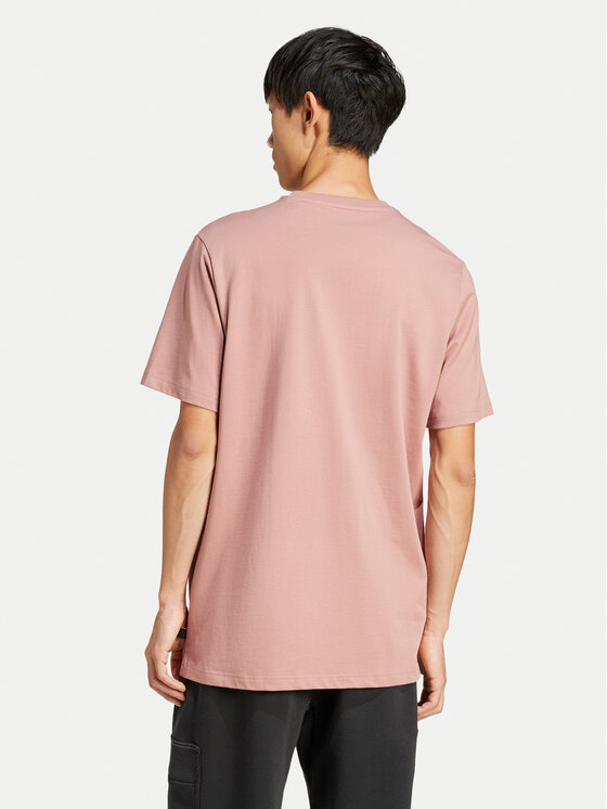 adidas adidas Футболка Lens Elevated Pocket Graphic JJ3927 Рожевий Loose Fit