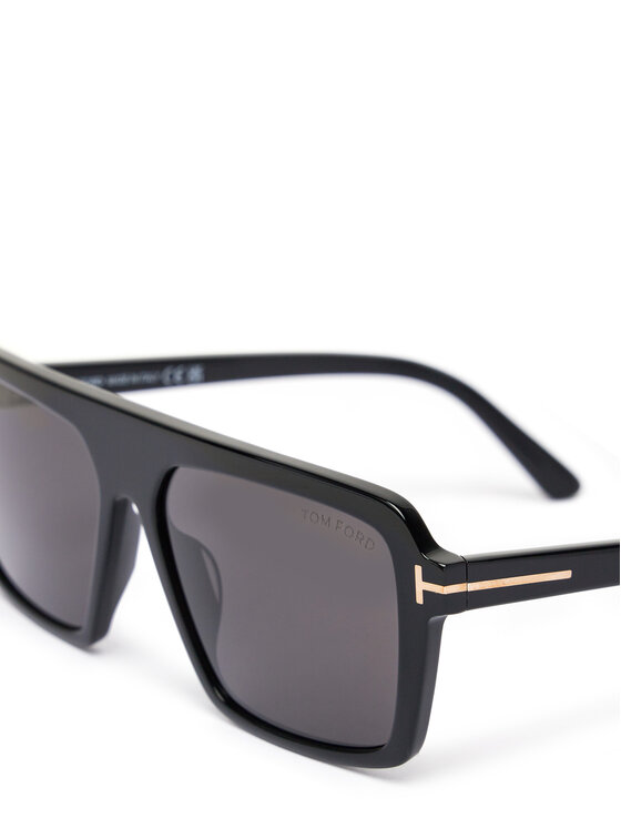 Tom Ford Слънчеви очила Tom Ford Vincent FT1176 01A Черен