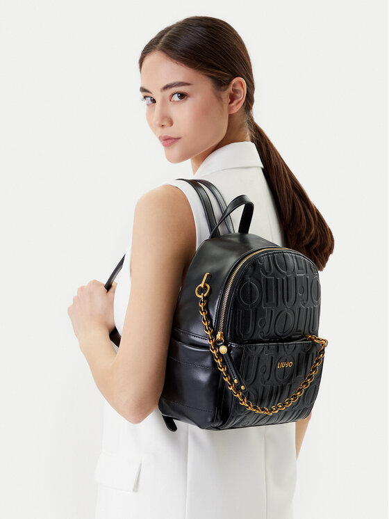 Liu Jo Раница Liu Jo Ecs M Backpack AA5196 E0538 Черен