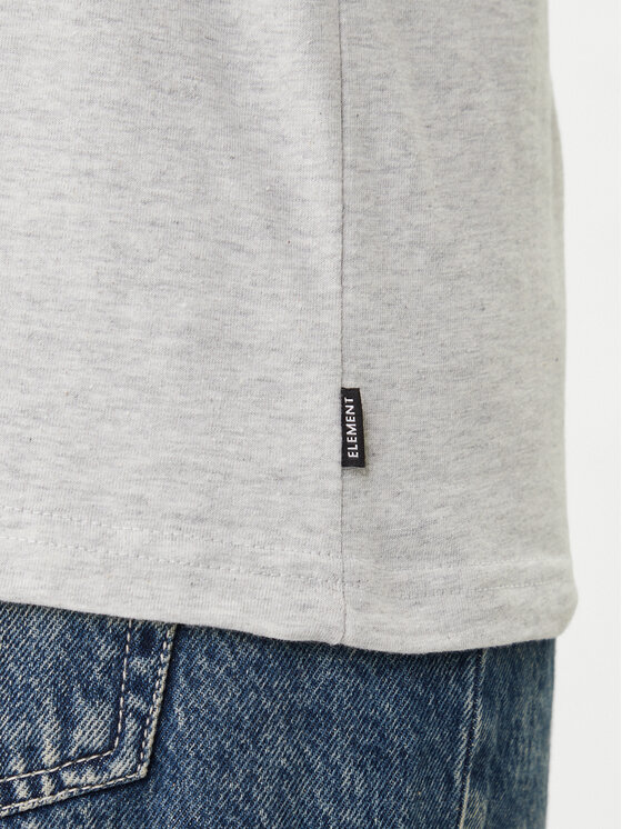 Element Element Camiseta Element Co ELYZT00603 Gris Regular Fit