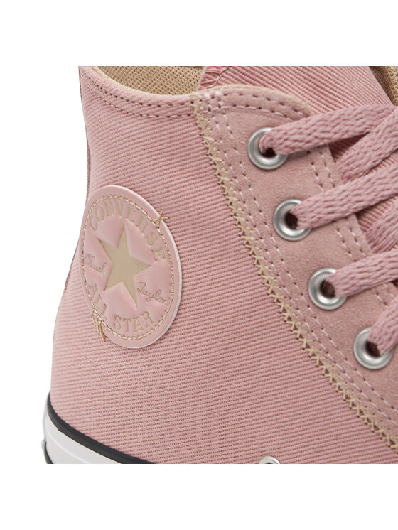 Converse Bambas Converse Chuck Taylor All Star Mixed Materials A06573C Rosa