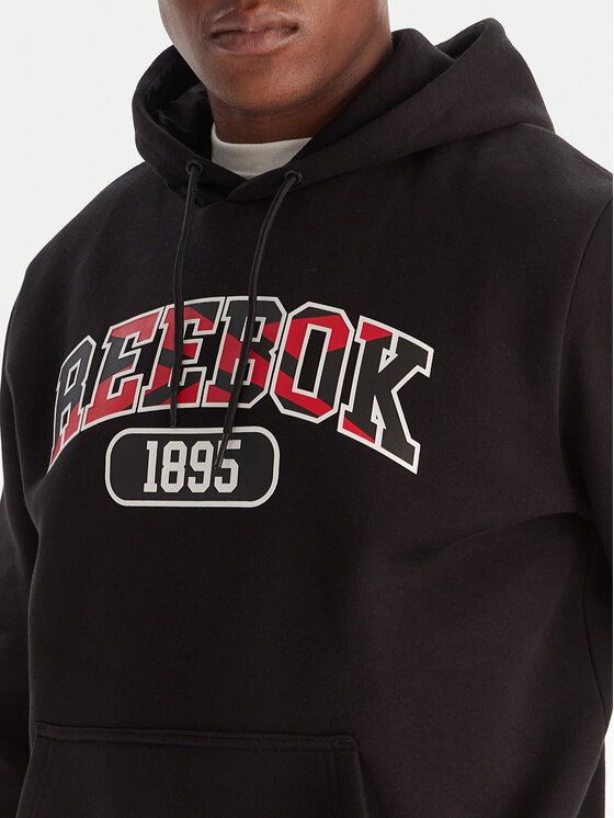 Reebok Reebok Pulóver RK25150CCM Fekete Regular Fit