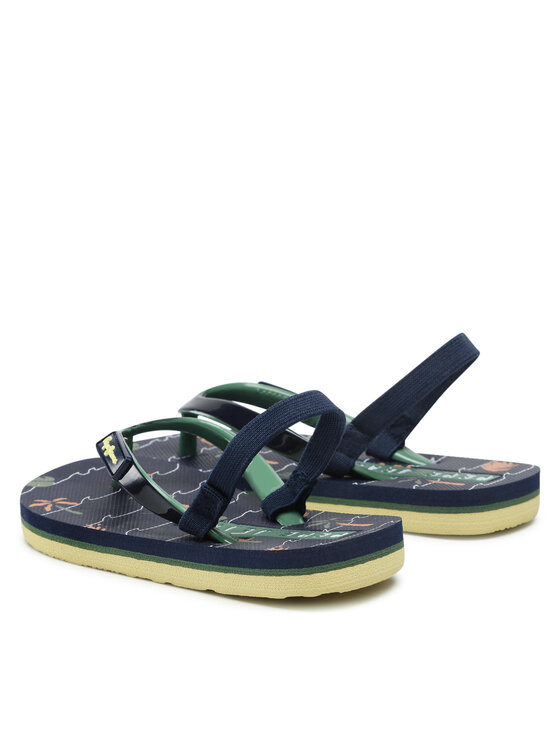 Pepe Jeans Sandali Pepe Jeans Beach Palms Boy K PBS70052 Mornarsko modra