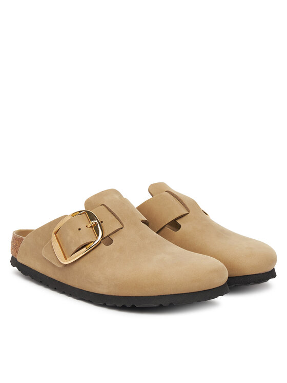 Birkenstock Шльопанці Birkenstock Boston Big Buckle Hex 1030425 Коричневий