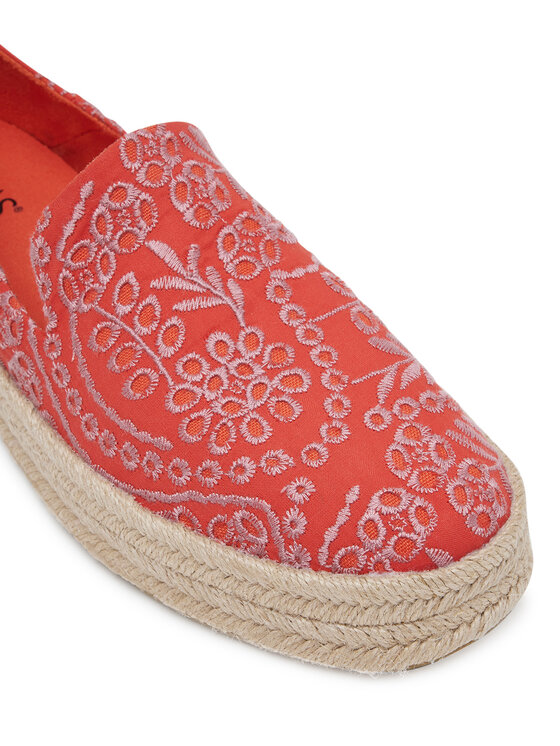 Toms Espadrile Toms Carolina  10021871 Crvena