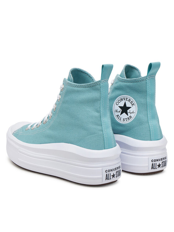 Converse Кецове Converse Chuck Taylor All Star Move Platform A10703C Зелен