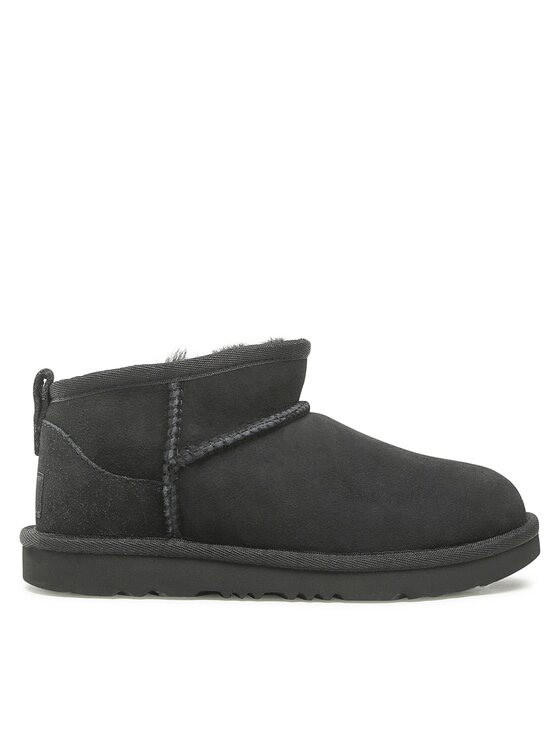 Ugg Μπότες Χιονιού Ugg Kids' Classic Ultra Mini 1130750K Μαύρο