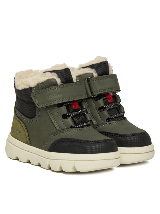 Geox Zimski škornji Geox B Willaboom B Ab B365BC 0ME22 C0450 M Khaki