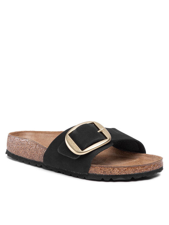 Birkenstock Шльопанці Birkenstock Madrid Big Buckle 1023373 Чорний