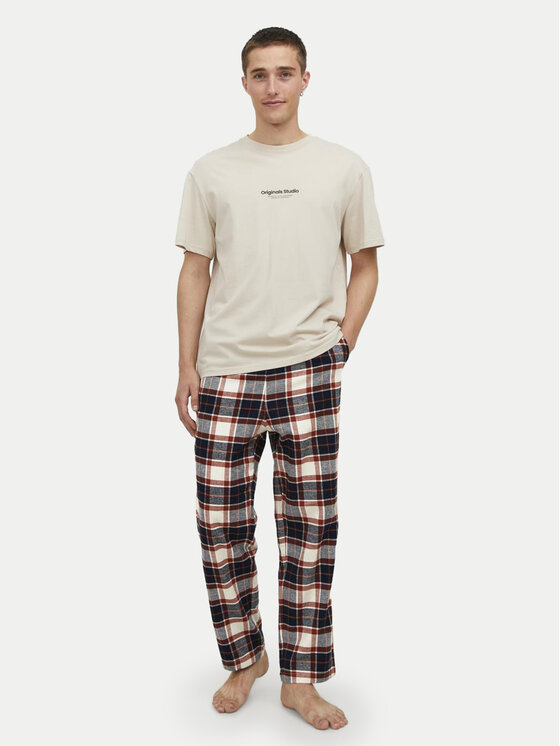 Jack & Jones Jack & Jones Піжамні штани Crimon 12182711 Кольоровий Regular Fit