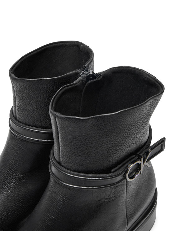 Calvin Klein Členková obuv Calvin Klein HW0HW02183 Čierna