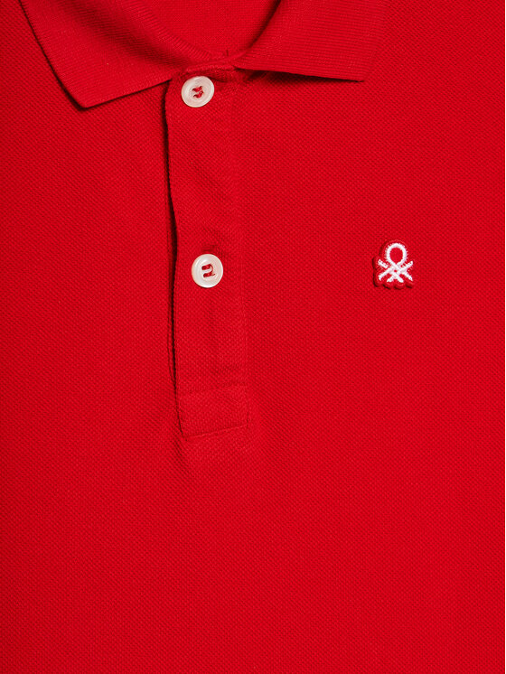 United Colors Of Benetton United Colors Of Benetton Поло 3089C300Q Червоний Regular Fit