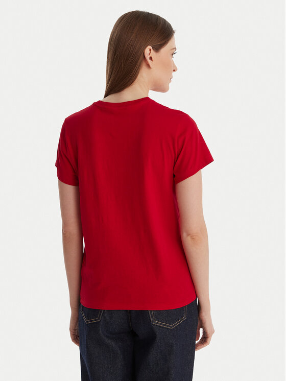 Polo Ralph Lauren Polo Ralph Lauren Camiseta 211B14605006 Rojo Classic Fit