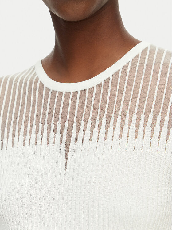 Rinascimento Rinascimento Top CFM0012239003 Blanco Slim Fit