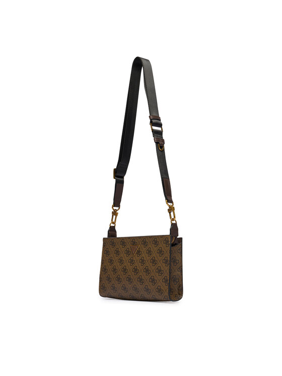 Guess Плоска сумка Guess HMMILO P6157 Коричневий